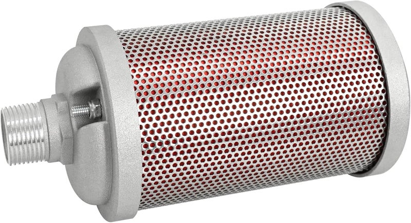 Maigoo M07 Air Compressor Muffler 3/4" NPT Male Fits for Compressor Dryer Compressed Air Equipment and Systems, Single Chamber 145 PSI (M07 3/4" NPT Male) - Image 1